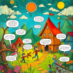 Metamayhem: Whose Adventure Is It Anyway? - Text-based game