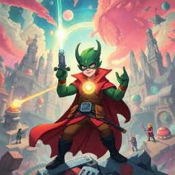 Spectrum Wars: Which Dimension Is It Anyway? - Text-based game