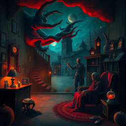 Whose Nightmare Is It Anyway? - Text-based game