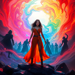 Spectrum Wars: Which Dimension Is It Anyway? - Text-based game