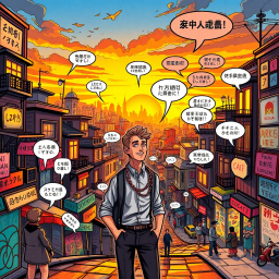 Code Switch Chronicles: Whose Hello Is It Anyway? - Text-based game