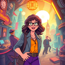 Chrono Crack: Whose Time Is It Anyway? - Text-based game