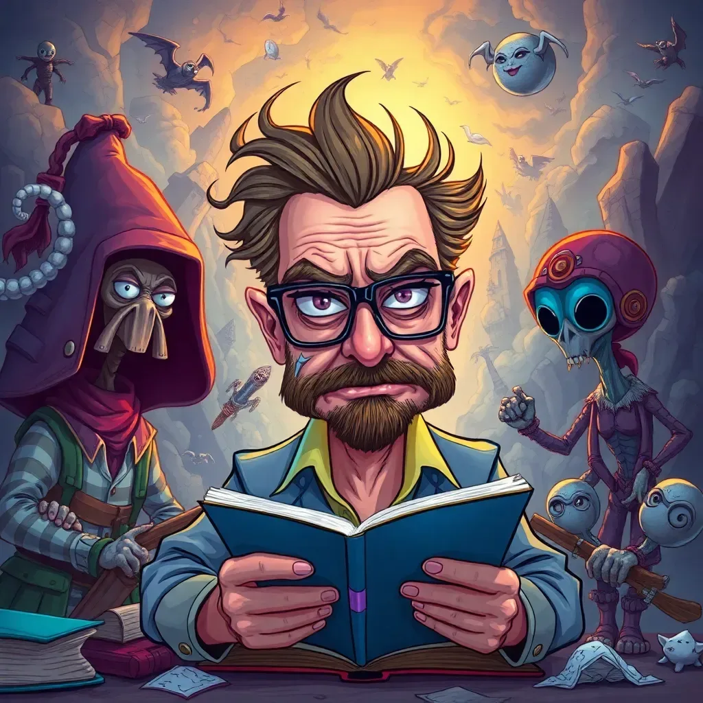 Metamayhem: Whose Adventure is it Anyway?