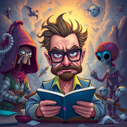 Metamayhem: Whose Adventure is it Anyway? - Text-based game