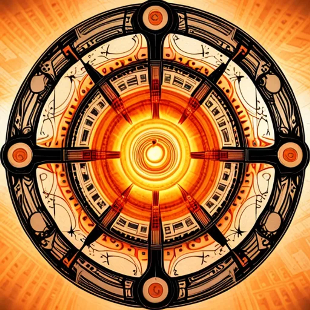 Spinning Glyphs