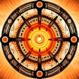 Spinning Glyphs