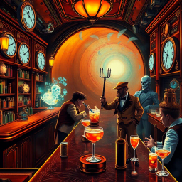 Chronococktail: Whose Time Is It Anyway? - Text-based game