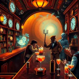 Chronococktail: Whose Time Is It Anyway? - Text-based game