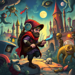 Chronicles of Chaos: Whose World Is It Anyway? - Text-based game