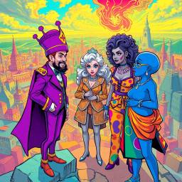 Spectrum Wars: Whose Dimension Is It Anyway? - Text-based game