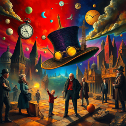 Chronochaos: Whose Time Is It Anyway? - Text-based game