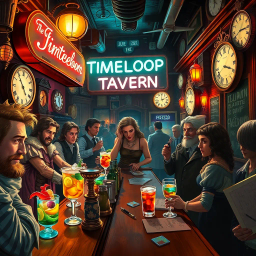Chronococktail: Whose Time Is It Anyway? - Text-based game