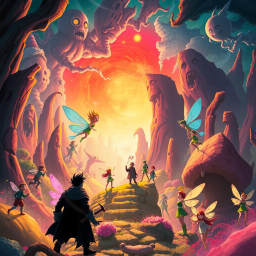 Metamayhem: Whose Adventure Is It, Anyway? - Text-based game