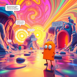 Spectrum Wars: Which Dimension Is It, Anyway? - Text-based game