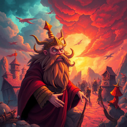 Chronicles of Chaos: Whose World is It Anyway? - Text-based game