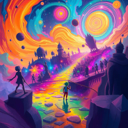 Spectrum Wars: Which Dimension Is It Anyway? - Text-based game