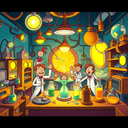 Whose Lab Is It Anyway? - Text-based game