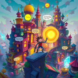 Spectrum Wars: Which Dimension Is It Anyway? - Text-based game