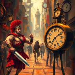 Chrono Crack: Whose Time Is It Anyway? - Text-based game