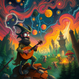 Chronicles of Chaos: Whose World Is It Anyway? - Text-based game