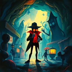 Whose Shadow Is It Anyway? - Text-based game