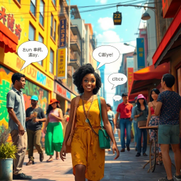 Code Switch Chronicles: Whose Hello Is It Anyway? - Text-based game