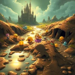 Princess Puddles: A Muddy Adventure - Text-based game