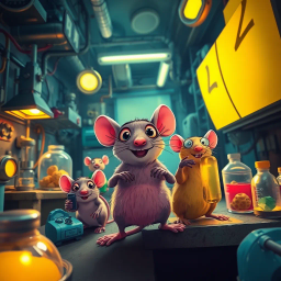 Lab Rat Revolution - Text-based game