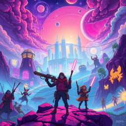 Spectrum Wars: Which Dimension Is It Anyway? - Text-based game