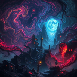 Nightmare Chronicles: Whose Dream Is It Anyway? - Text-based game