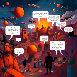 Metamayhem: Whose Adventure Is It Anyway? - Text-based game
