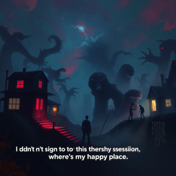 Whose Nightmare Is It Anyway? - Text-based game