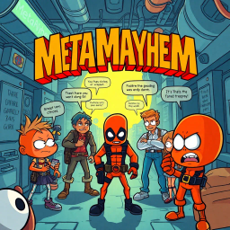 MetaMayhem: Whose Adventure Is It Anyway? - Text-based game
