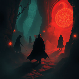 Whispers of the Shadow - Text-based game