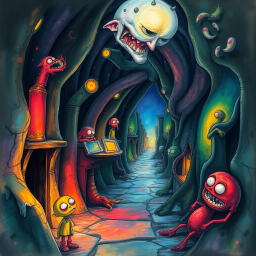 Whose Nightmare Is It Anyway? - Text-based game