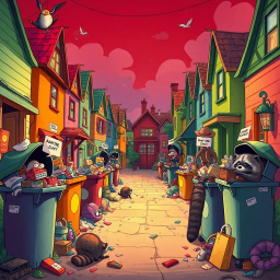 Whose Bin Is It Anyway? - Text-based game