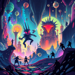 Spectrum Wars: Which Dimension is it, Anyway? - Text-based game