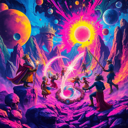 Spectrum Wars: Whose Dimension Is It Anyway? - Text-based game