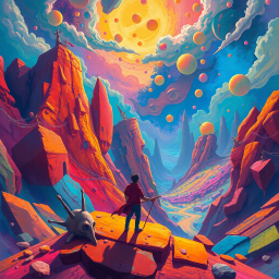 Spectrum Wars: Which Dimension is it Anyway? - Text-based game