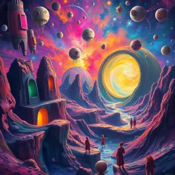 Spectrum Wars: Which Dimension Is It, Anyway? - Text-based game