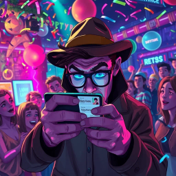 Whose Phone Is This, Anyway? - Text-based game
