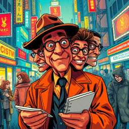 Whose Face Is It Anyway? - Text-based game