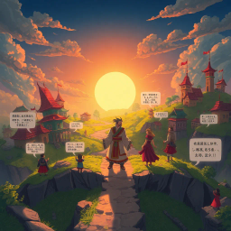 CommandCraft: Dialogues of Destiny - Text-based game