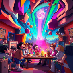 Spectrum Wars: Whose Dimension is it Anyway? - Text-based game