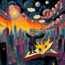 Metamayhem: Whose Adventure is it Anyway? - Text-based game