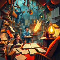 Metamayhem: Whose Adventure Is It Anyway? - Text-based game