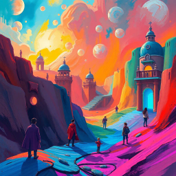 Spectrum Wars: Whose Dimension Is It Anyway? - Text-based game