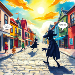 Whose Shadow Is It Anyway? - Text-based game