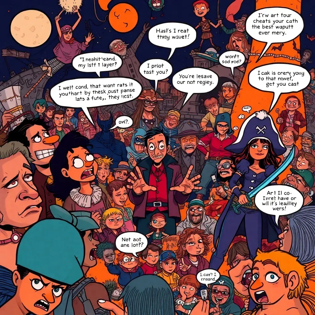 MetaMayhem: Whose Adventure Is It Anyway?