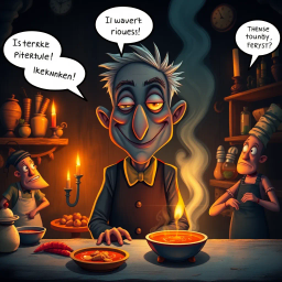 Soup-ernatural Showdown - Text-based game